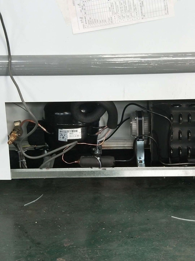El tipo de exhibición económico de las puertas de cristal dobles refrigera y preserva el gabinete de la cerveza de la frescura para las bebidas 13