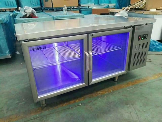 Direct Cooling Stainless Steel Cabinet Refrigeration Facilities